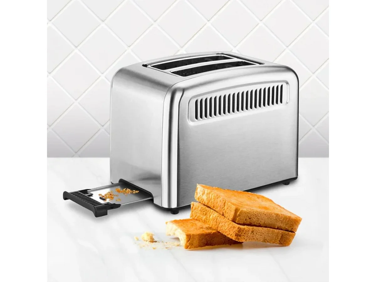 Tostador Ufesa Perfect Toaster 950W 2 ranuras plata