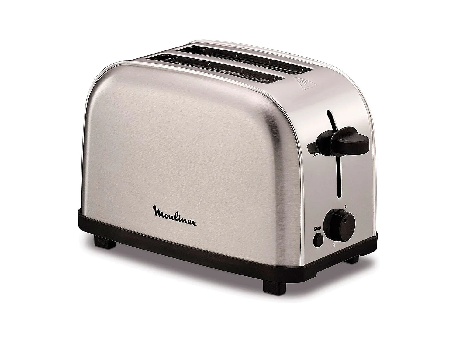 Tostador Moulinex Classic LT330D11 700W 2 ranuras 6 niveles inox