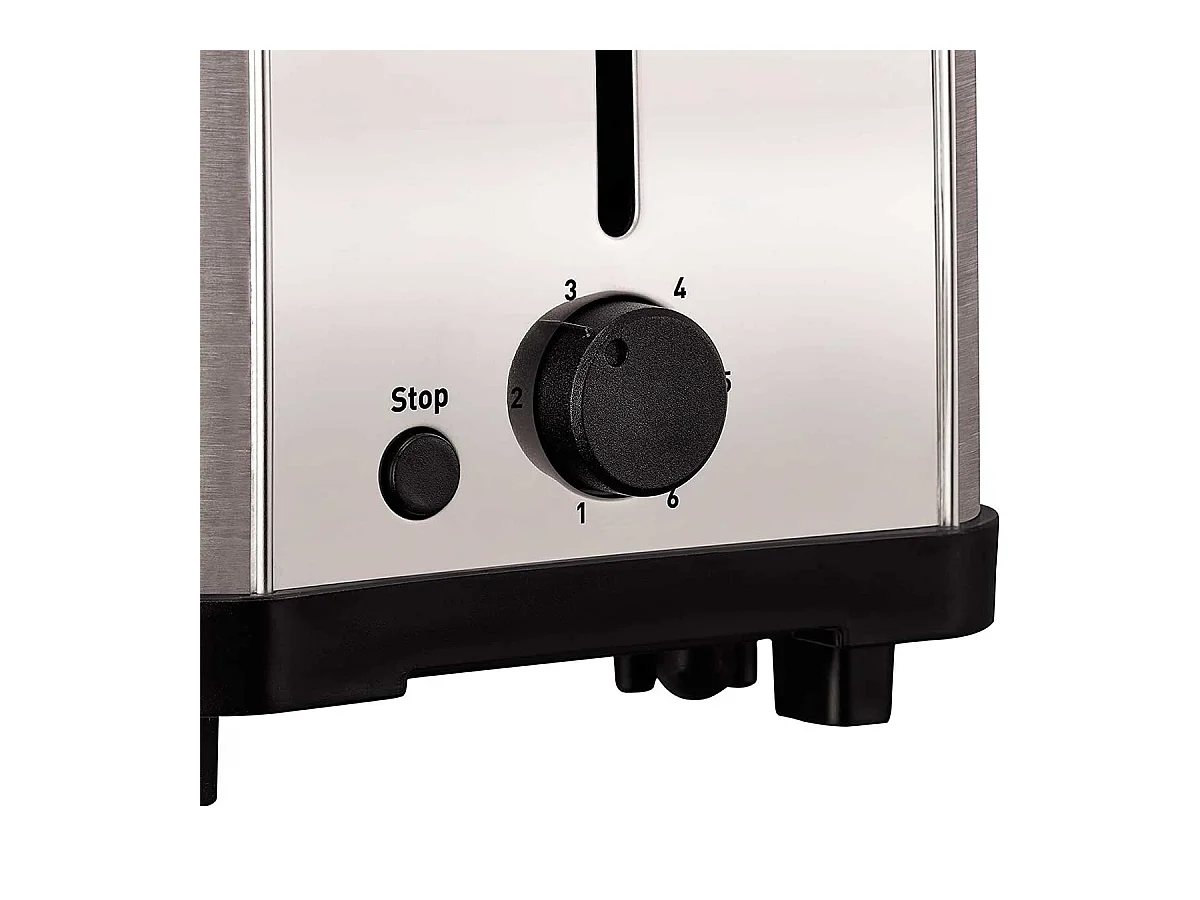 Tostador Moulinex Classic LT330D11 700W 2 ranuras 6 niveles inox