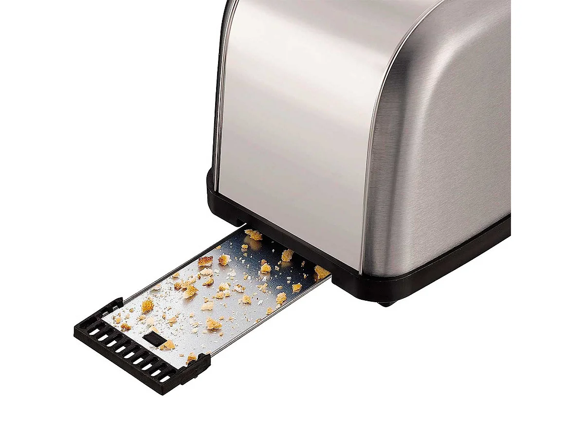 Tostador Moulinex Classic LT330D11 700W 2 ranuras 6 niveles inox