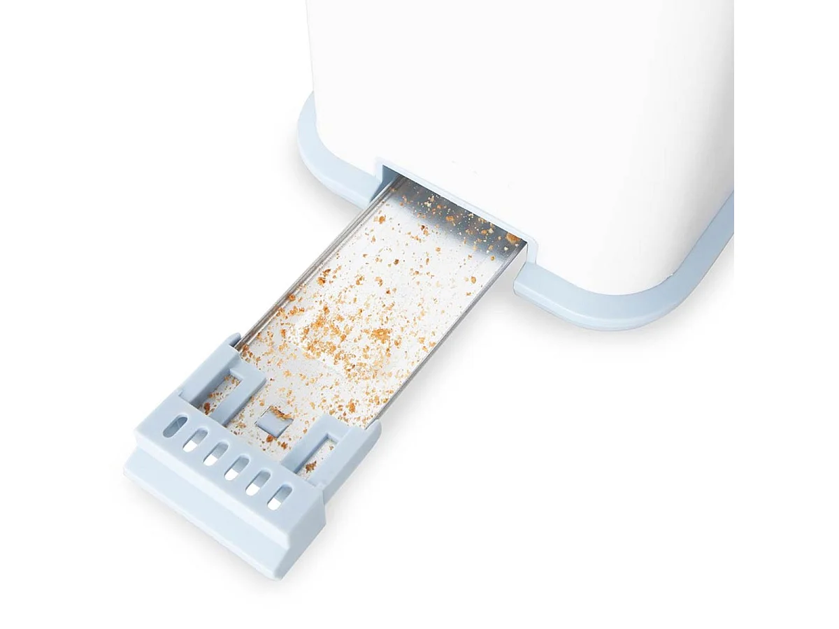 Tostador Orbegozo TO-4014 850W ranura ancha 7 posiciones blanco