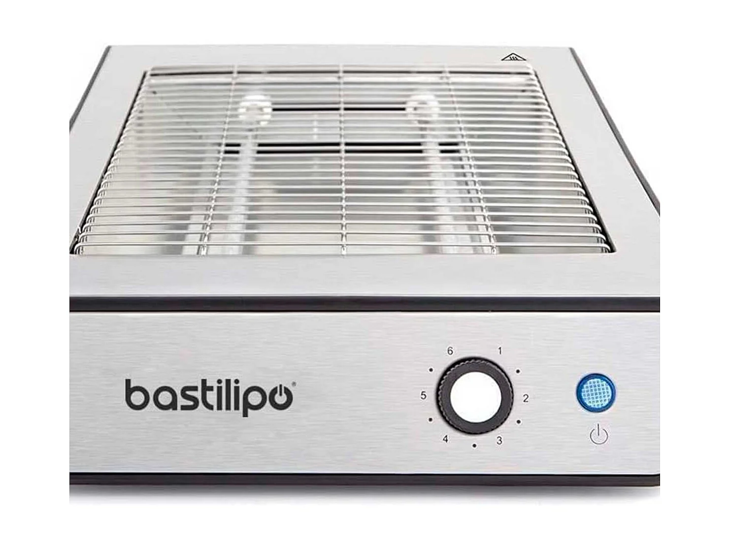 Tostador plano Bastilipo TPI-680 680W diseño antihuellas inox