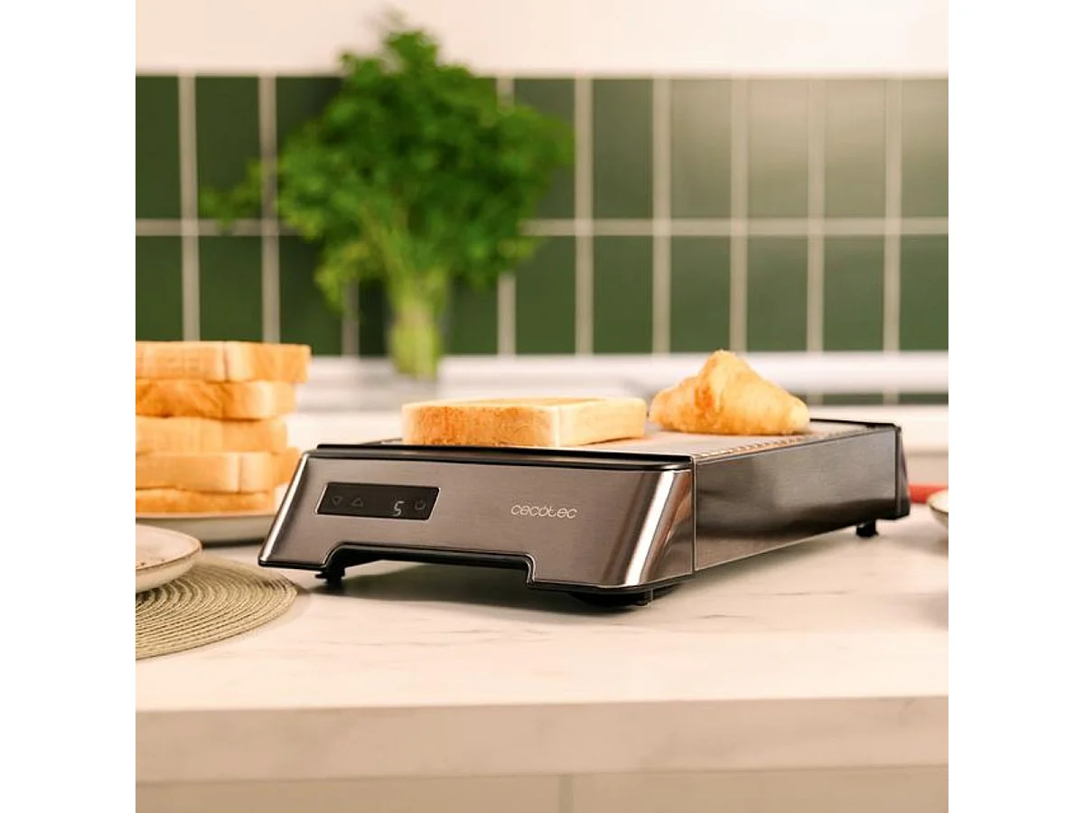 Tostador horizontal Cecotec NiceSlice Touch 1000W control táctil