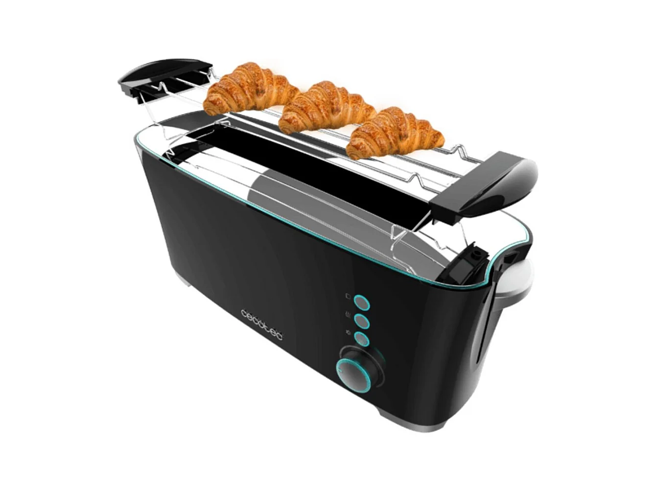 Tostadora Cecotec Toast&Taste Extra B 1000W 7 posiciones negro