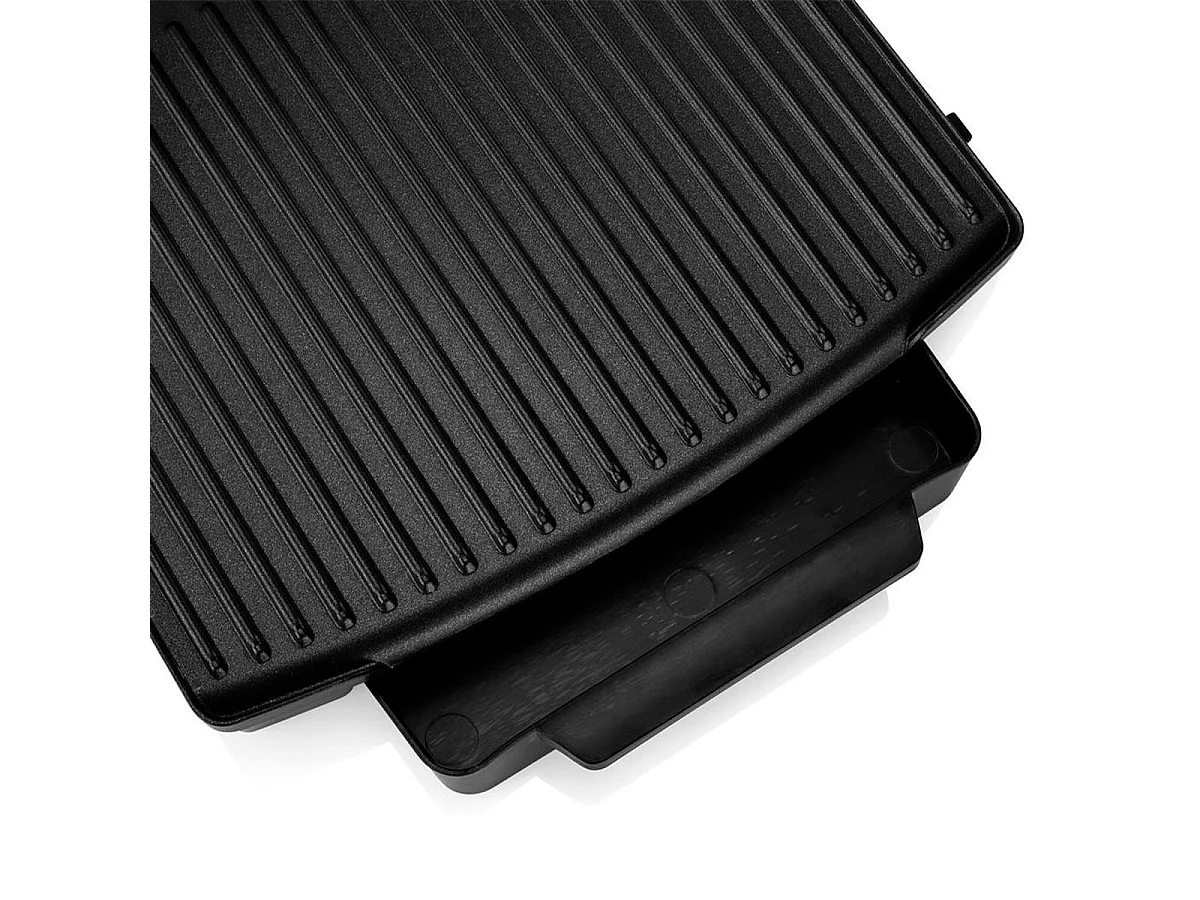 Plancha grill Princess 112416 2000W placa flotante inox/negro
