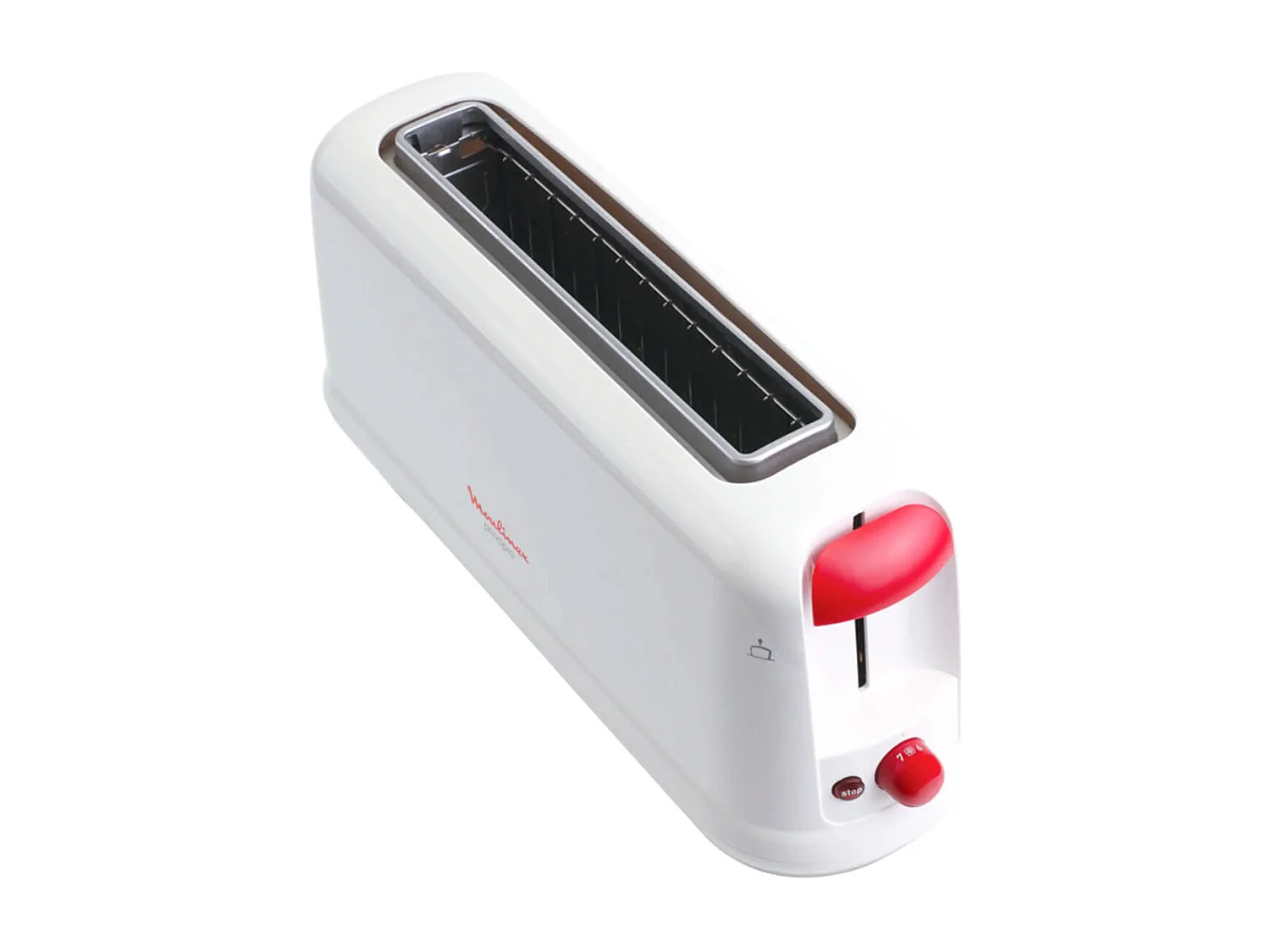 Tostador Principio 1 Moulinex 750W blanco/rojo