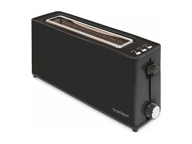 Tostador Bastilipo Firefox AN-900 900W ranura extra larga negro
