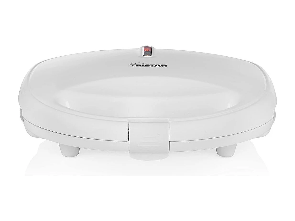 Sandwichera Tristar SA-3052 750W superficie antiadherente blanco