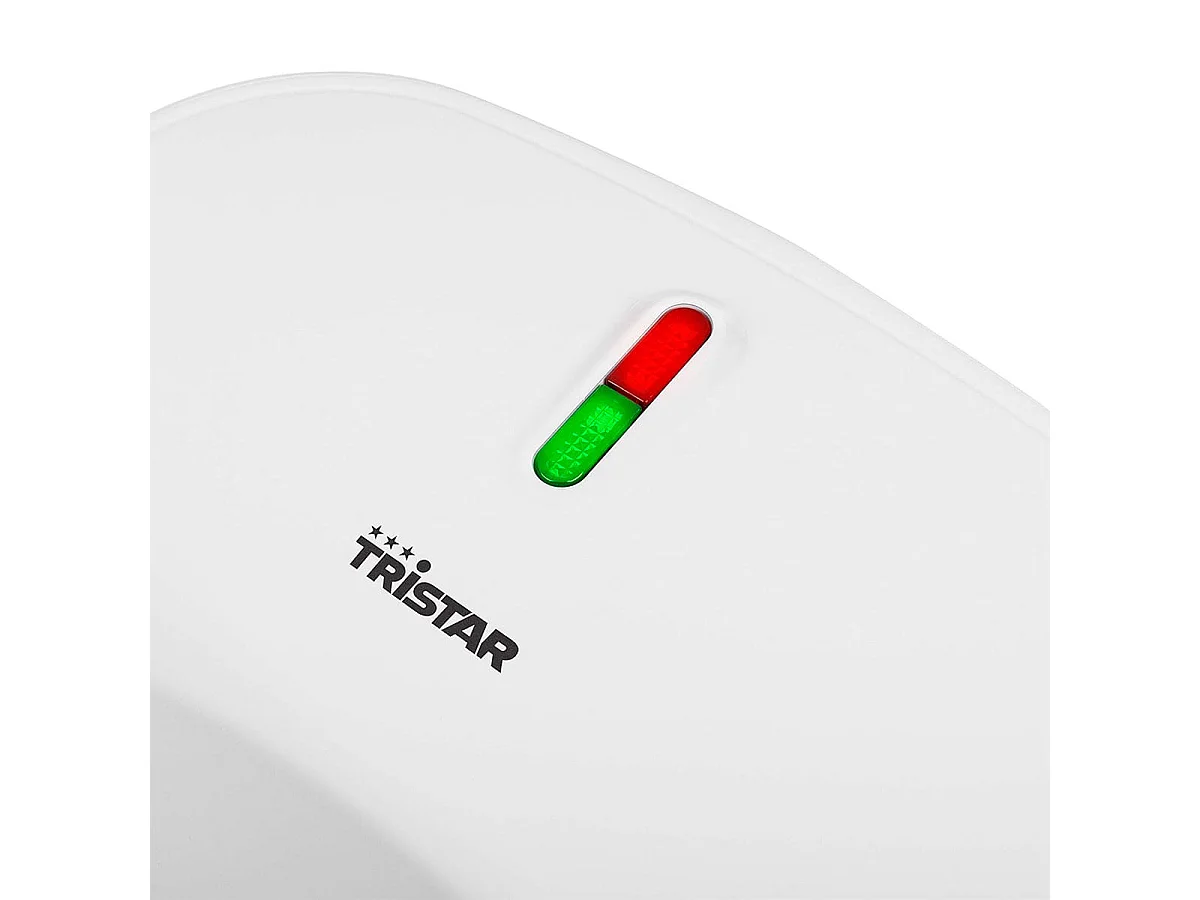 Sandwichera Tristar SA-3052 750W superficie antiadherente blanco