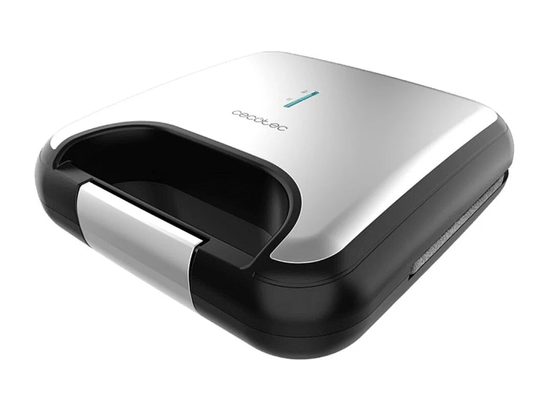 Sandwichera Cecotec Rock'nToast Square 800W 2 placas antiadherentes inox