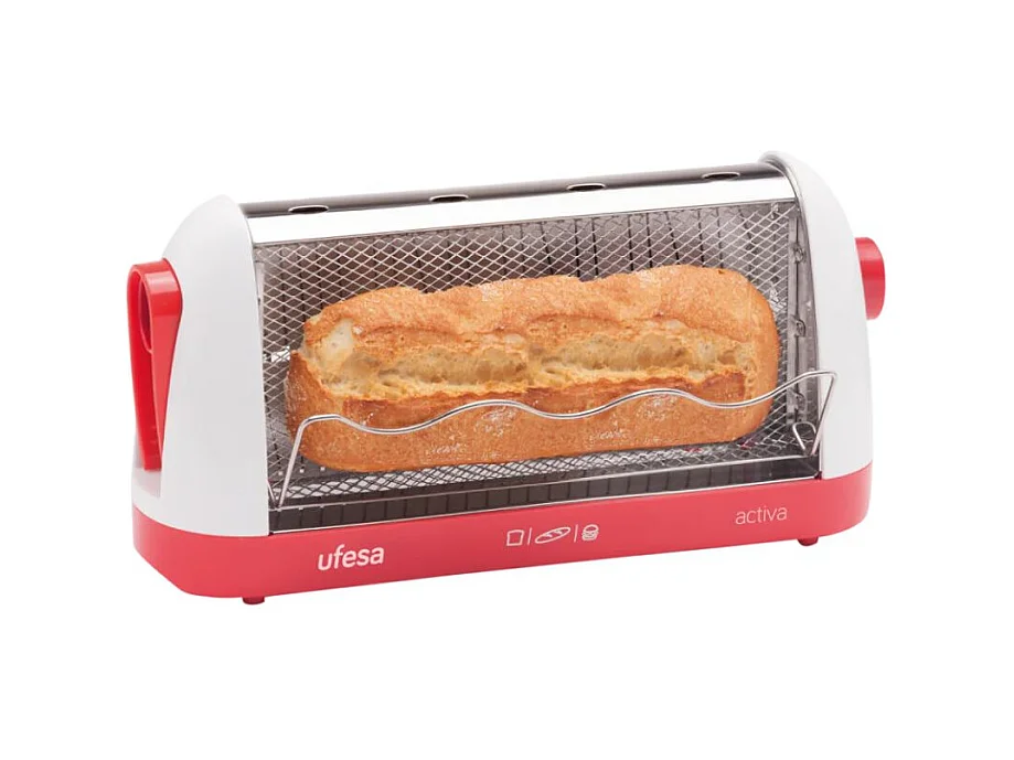 Tostador Ufesa TT7963 700W 2 ranuras blanco 15,6x32,2x9 cm