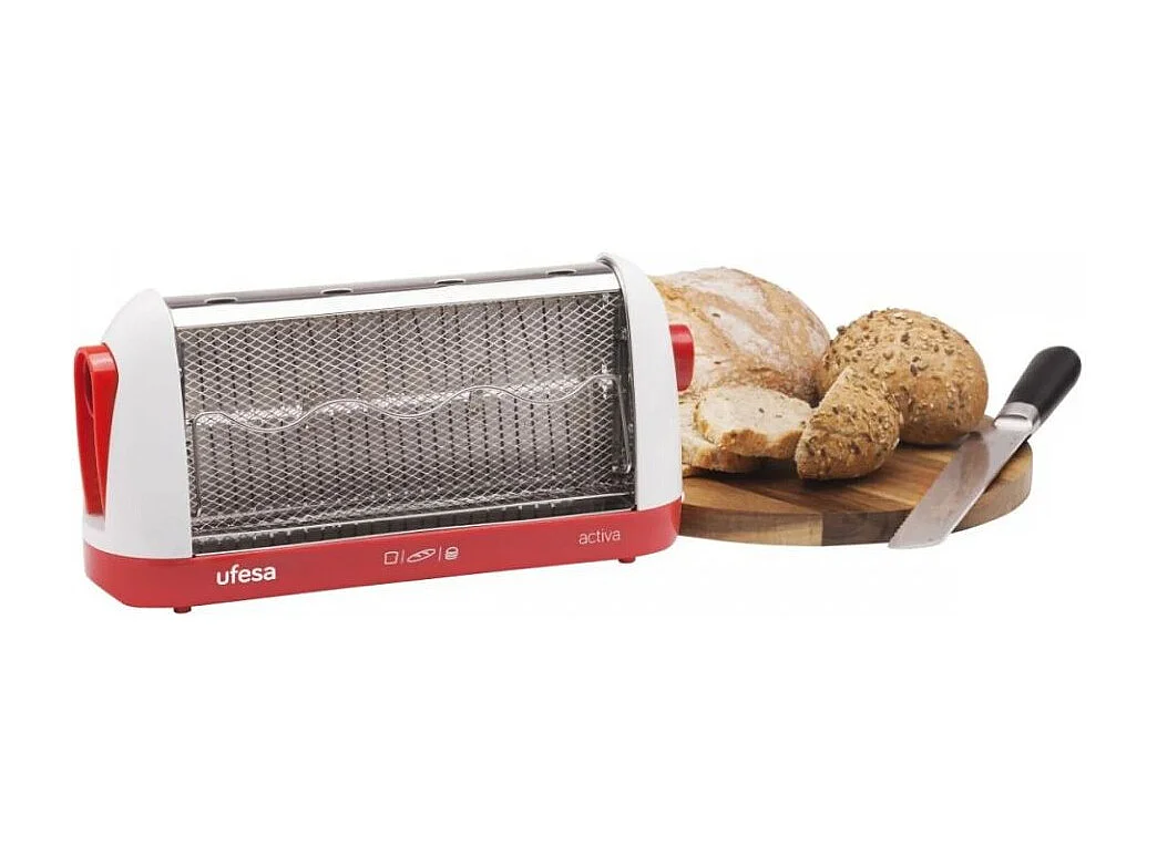 Tostador Ufesa TT7963 700W 2 ranuras blanco 15,6x32,2x9 cm