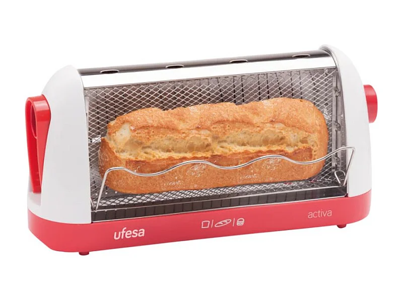 Tostador Ufesa TT7963 700W 2 ranuras blanco 15,6x32,2x9 cm