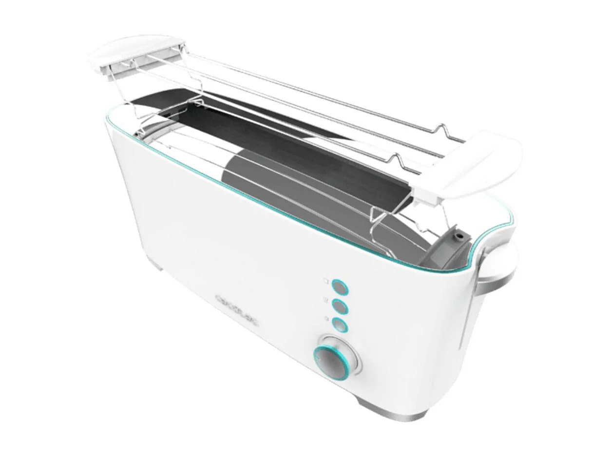 Tostador Cecotec Toast&Taste Extra W 1000W 7 posiciones blanco