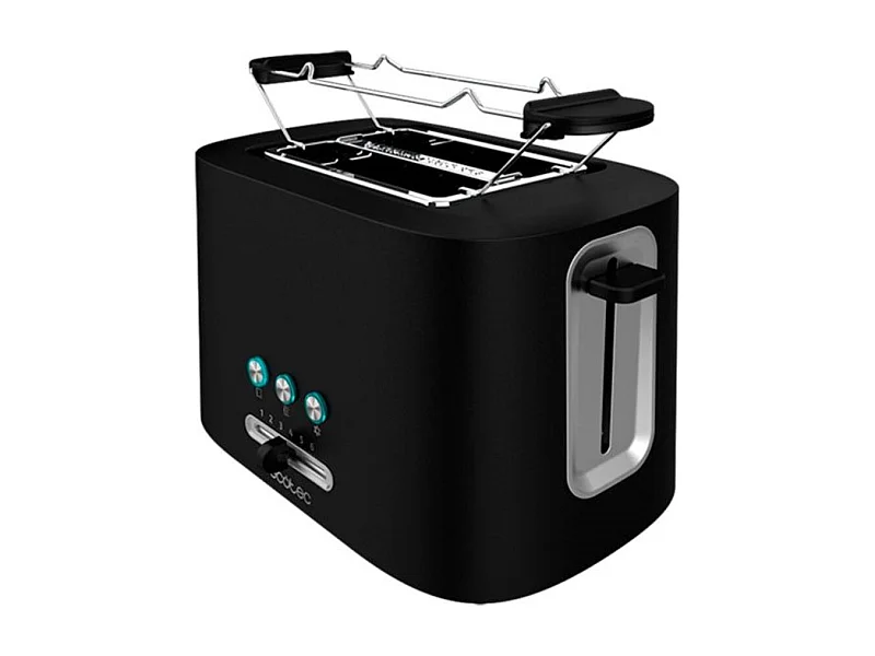 Tostador vertical Cecotec Toast&Taste 16000 Extra Double 1630W negro