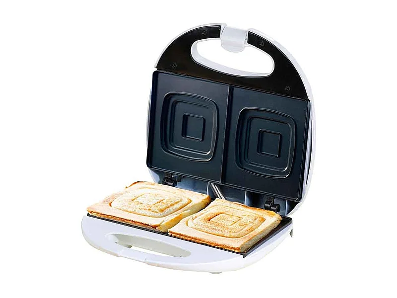 Sandwichera Comelec SA1204 700W placas antiadherentes blanco