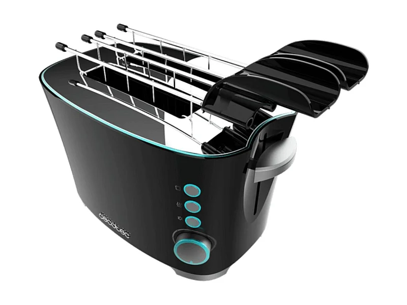Tostador Cecotec Toast&Taste Double B 650W 7 posiciones negro