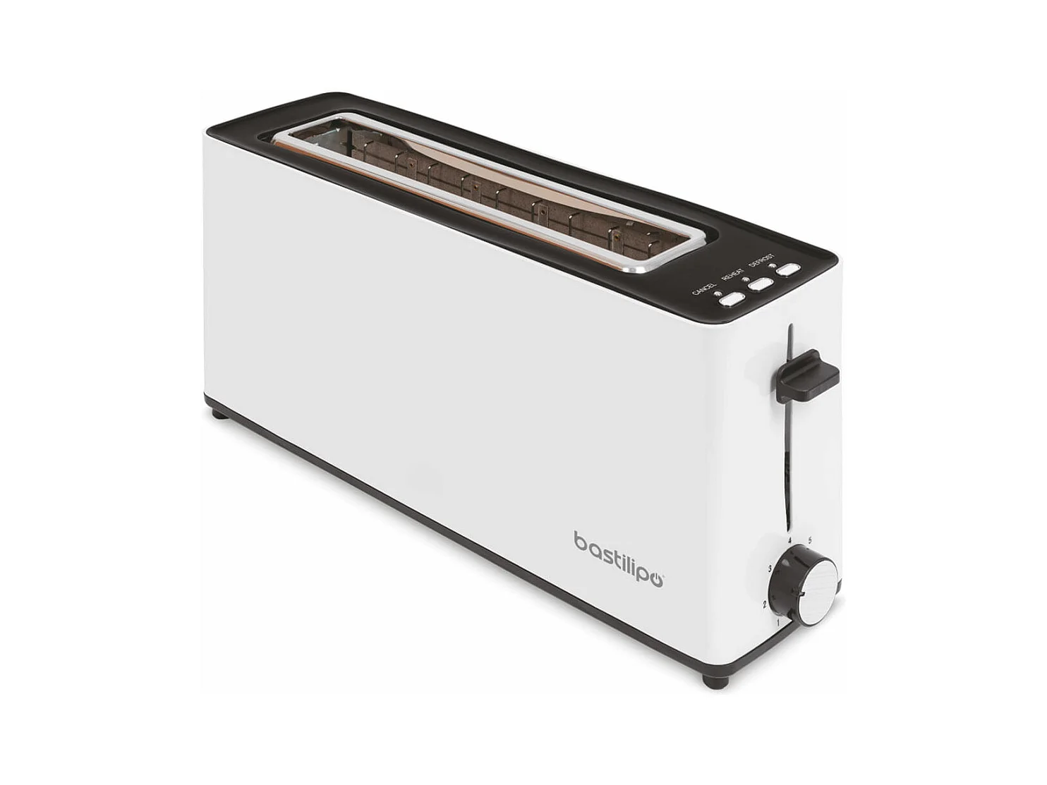 Tostador Bastilipo AB-900 900W 1 ranura 6 niveles blanco
