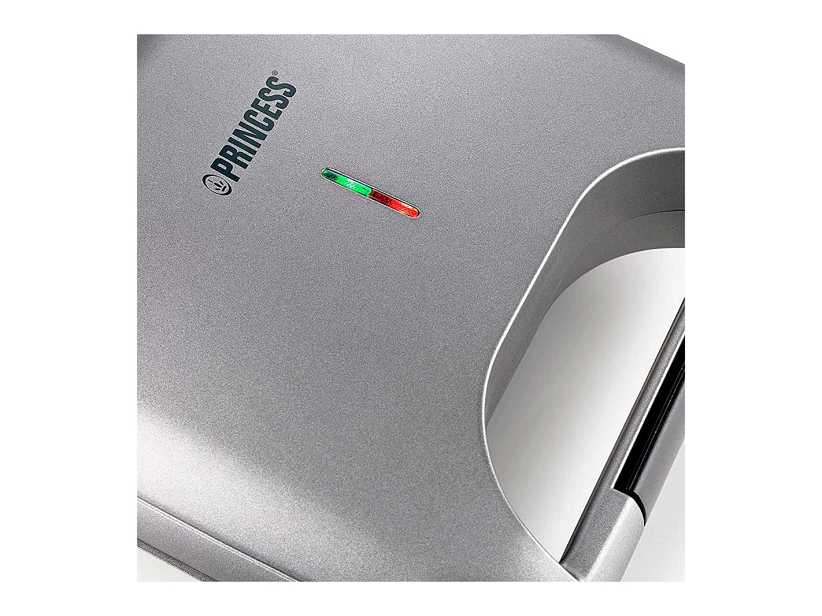 Sandwichera Princess Deluxe 127003 750W efecto parrilla inox