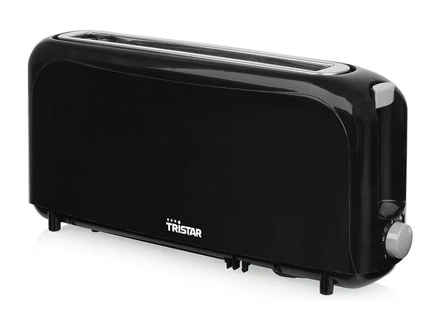 Tostador Tristar BR-1059PR 900W ranura larga 6 temperaturas negro