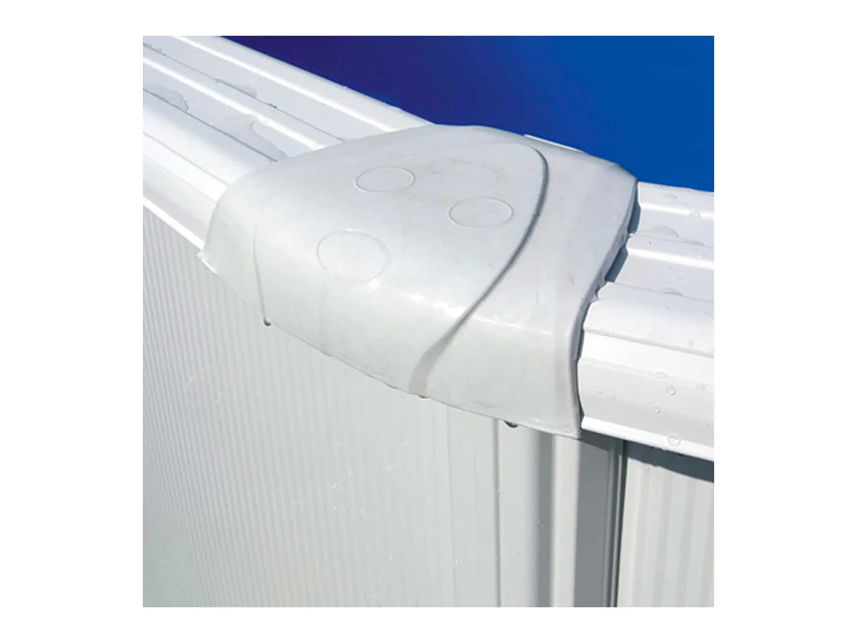 Piscine acier blanc Atlantis ronde 3,70 x 1,32 m - Gré