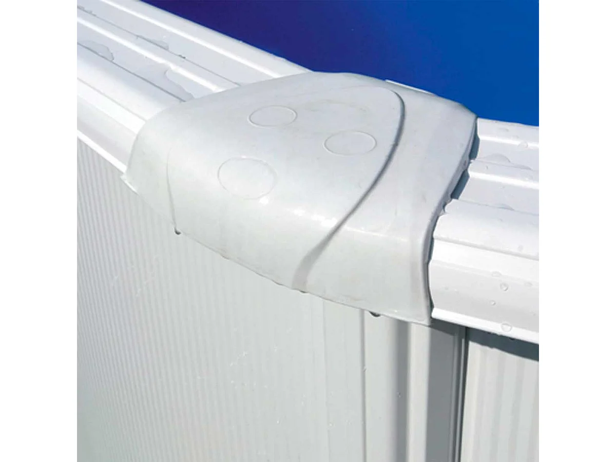 Piscine acier blanc Atlantis ronde 3,70 x 1,32 m - Gré