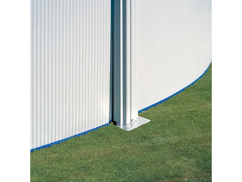 Piscine ovale acier Gré Fidji - 7,30 x 3,75 x 1,20 m