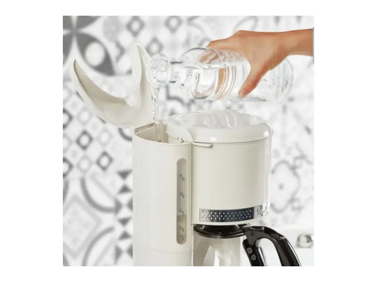 Moulinex Cafetière filtre 15tasses 1000w ivoire - fg381a10