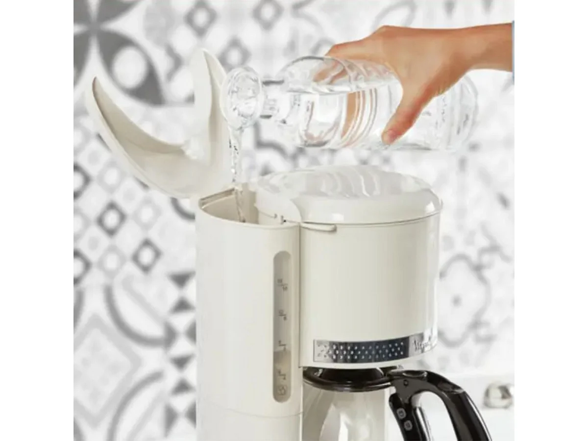 Moulinex Cafetière filtre 15tasses 1000w ivoire - fg381a10