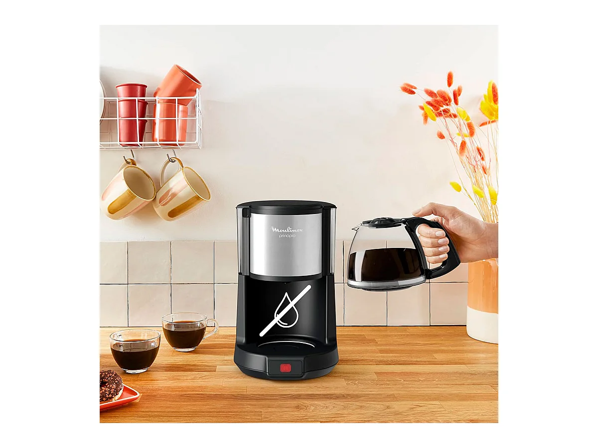 Cafetière goutte à goutte Moulinex FG370811 1,25 L Noir