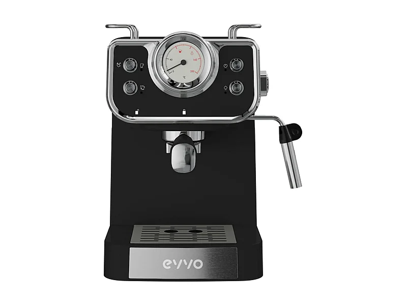 Cafetera espresso Intensa Retro Evvo 15 bares 1,5L brazo doble negro