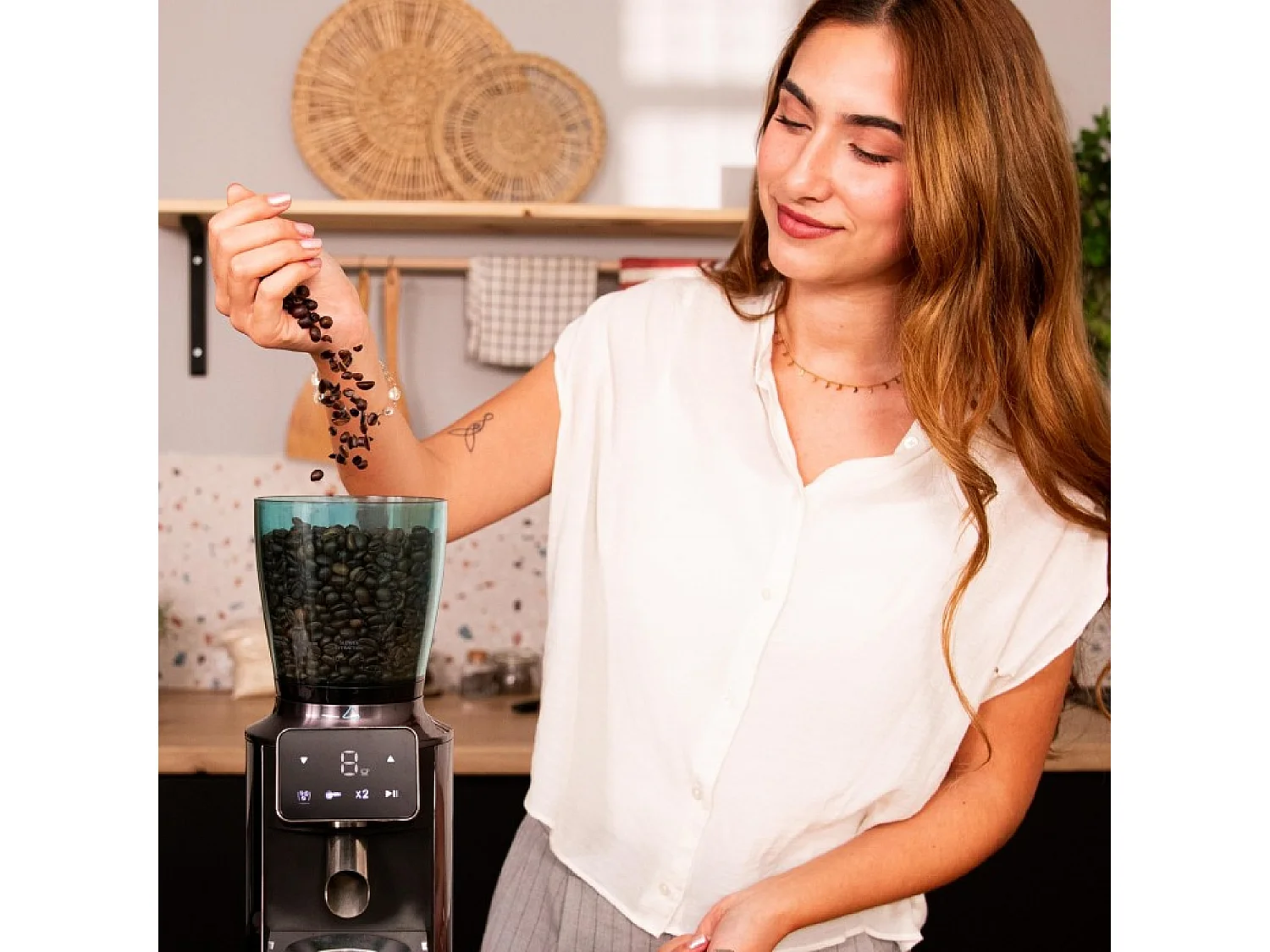 Cecotec Molinillo de café SteelMill Touch