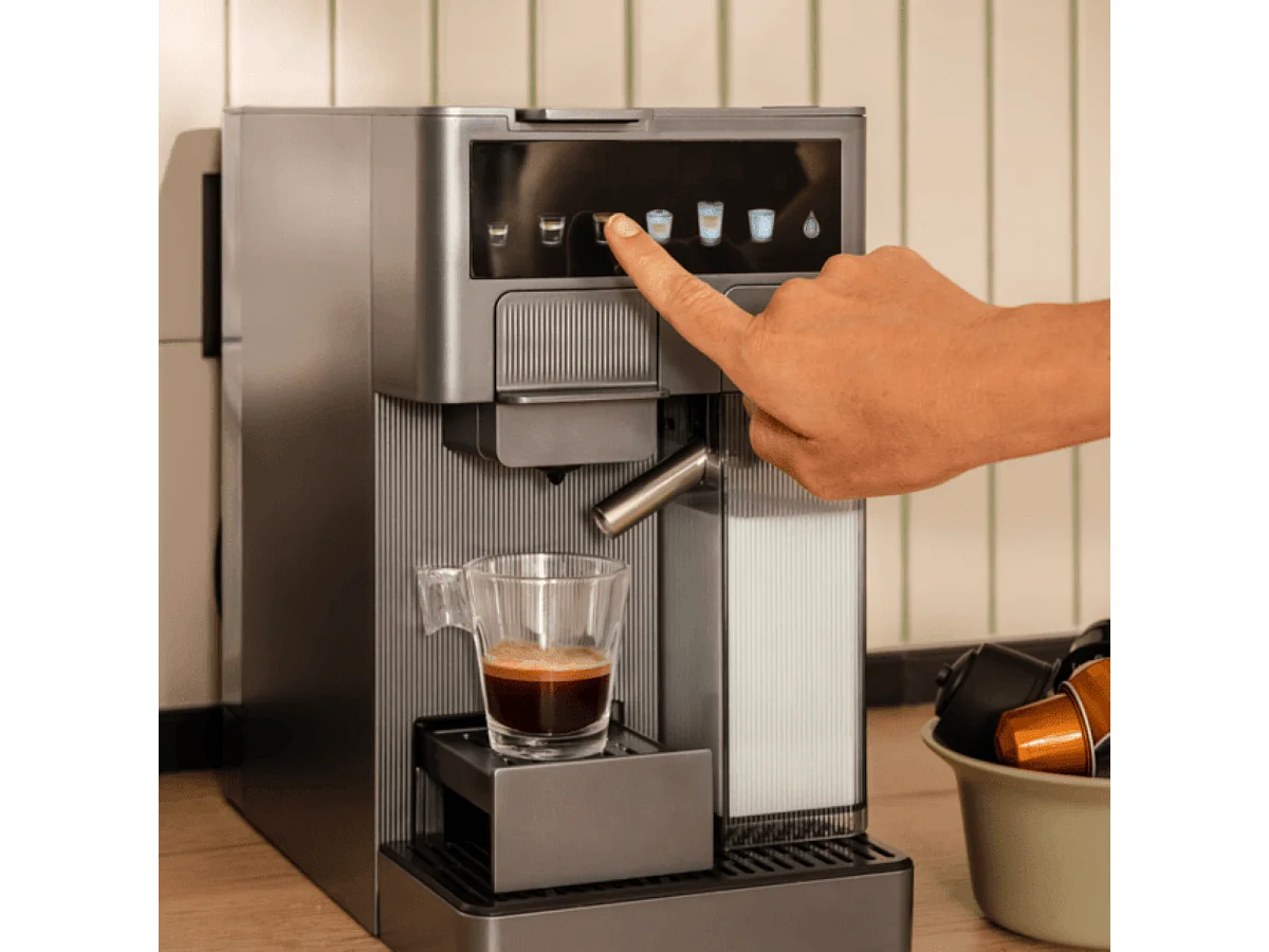 Cafetera multicápsula Cecotec FreeStyle Latte T 1350W 1,6L 4 en 1 gris