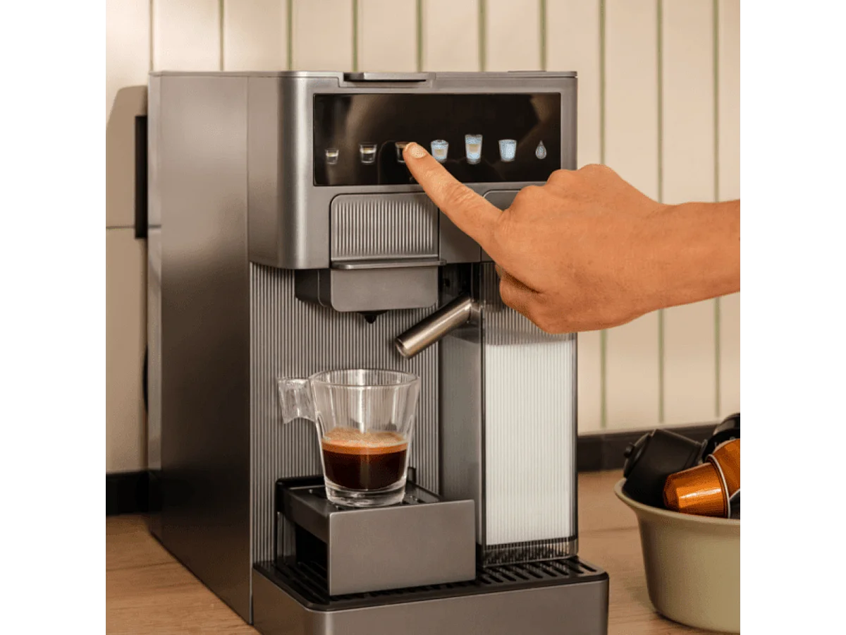 Cafetera multicápsula Cecotec FreeStyle Latte T 1350W 1,6L 4 en 1 gris