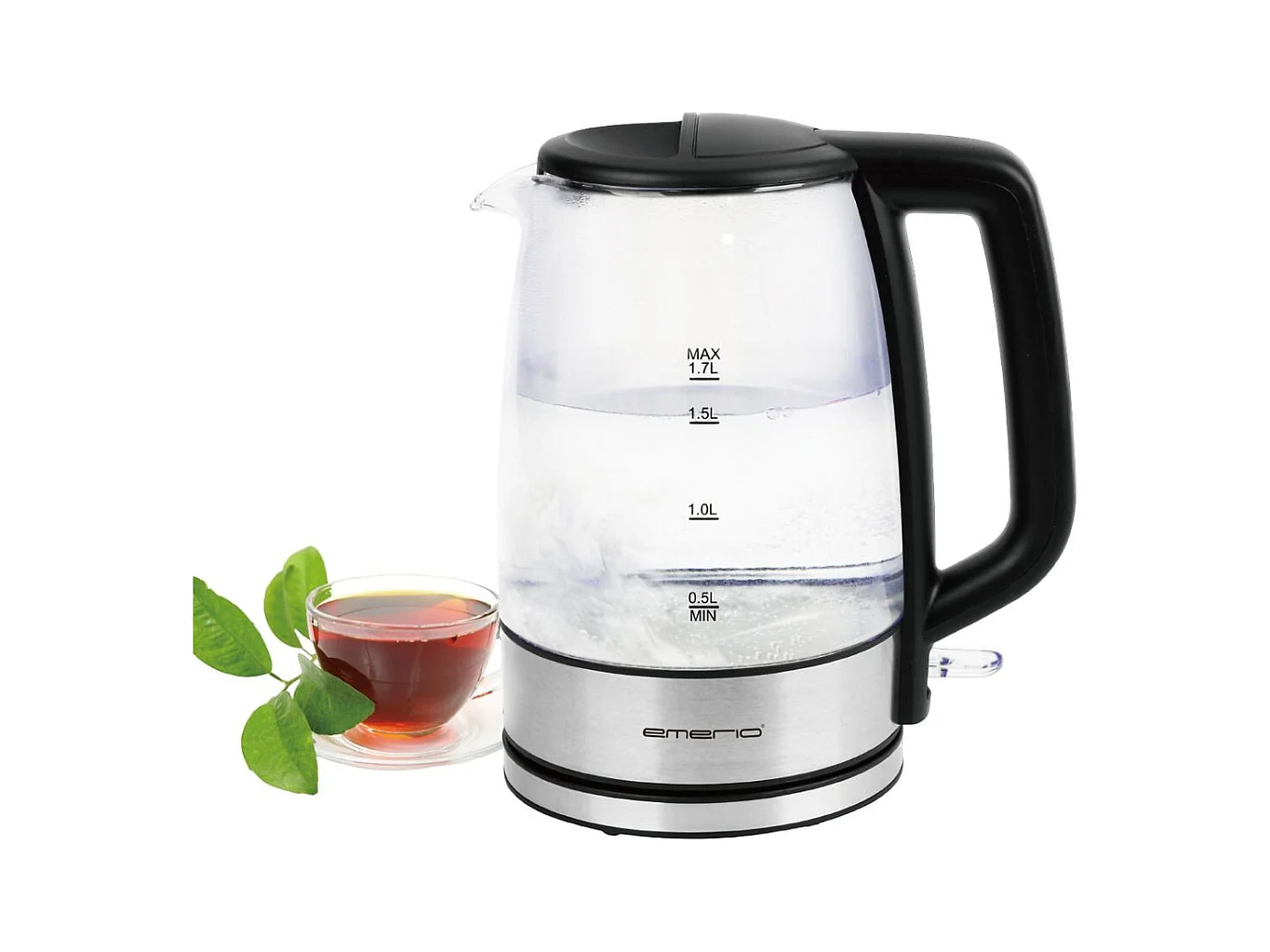 Hervidor Emerio WK-130126 1,7L 2200W acero inoxidable