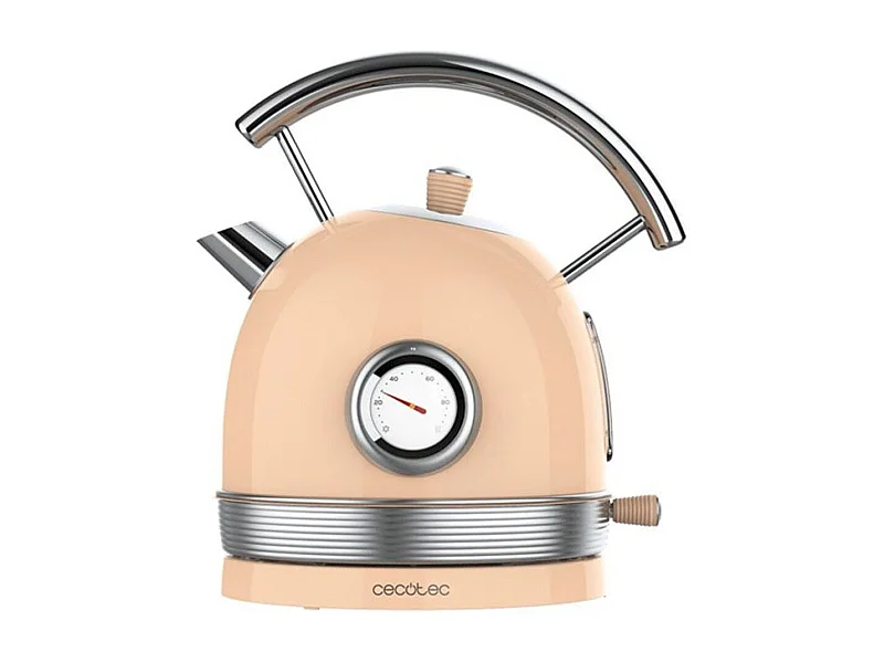 Hervidor de agua Cecotec Thermosense 420 Vintage Light Beige 2200W 1,8L beige