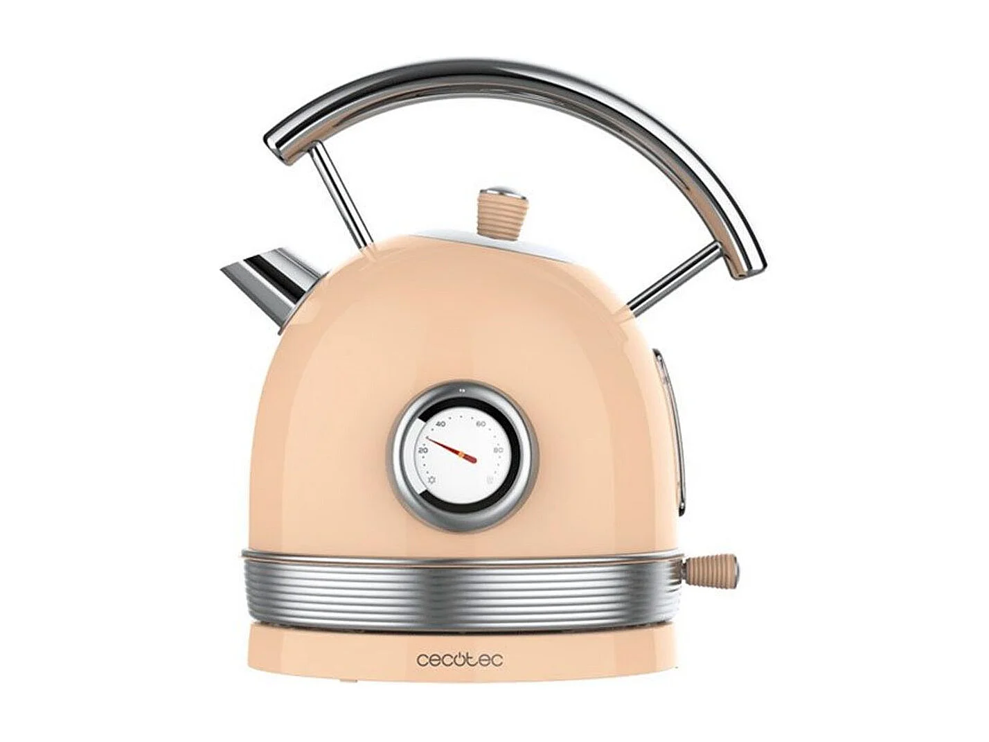 Hervidor de agua Cecotec Thermosense 420 Vintage Light Beige 2200W 1,8L beige