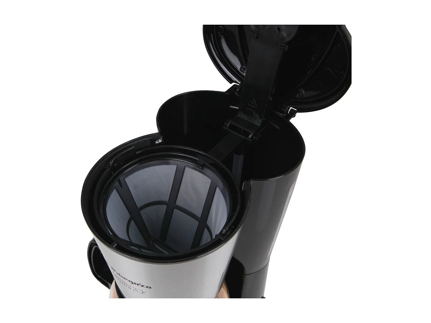 Cafetera de goteo Orbegozo CG 4016 650W 6 tazas inox/negro