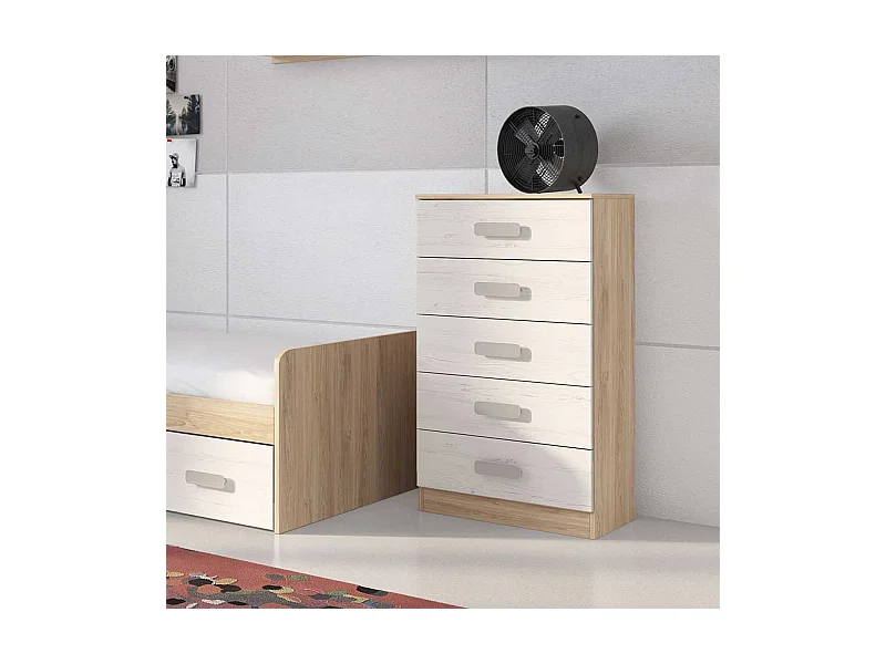 Sinfonier Donald 5 cajones Puccini/Andersen 108x60x37,8 cm