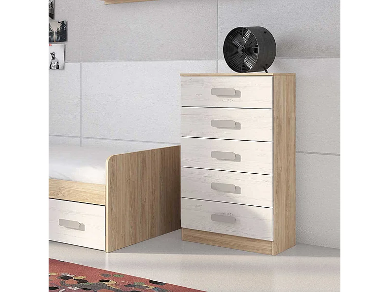 Sinfonier Donald 5 cajones Puccini/Andersen 108x60x37,8 cm