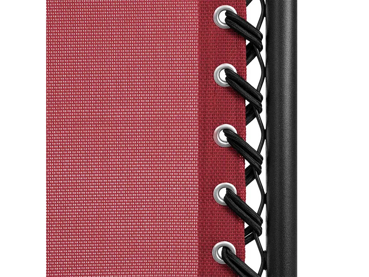 Tumbona reclinable granate 110x65x90 cm