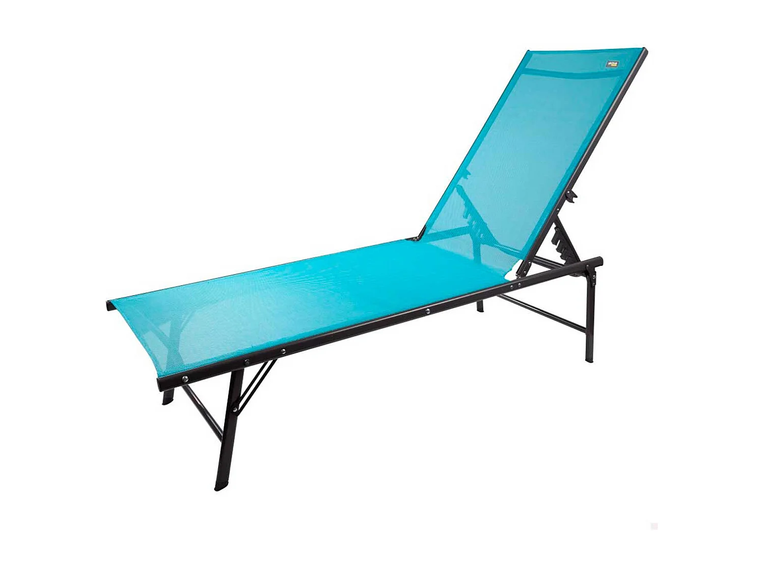 Tumbona Aktive Garden 6 posiciones plegable azul