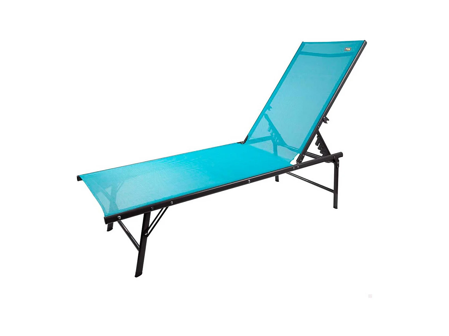 Tumbona Aktive Garden 6 posiciones plegable azul