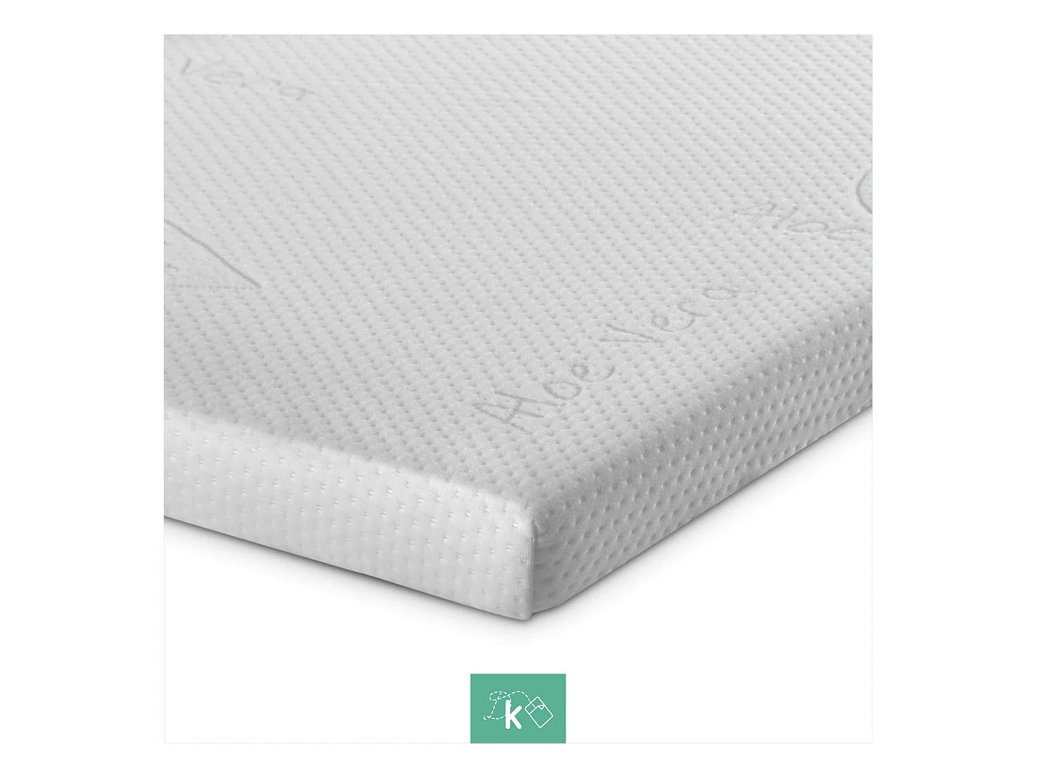 Topper 150 x 190 cm Sobrecolchón Espuma Firmeza Suave 3 cm Grosor