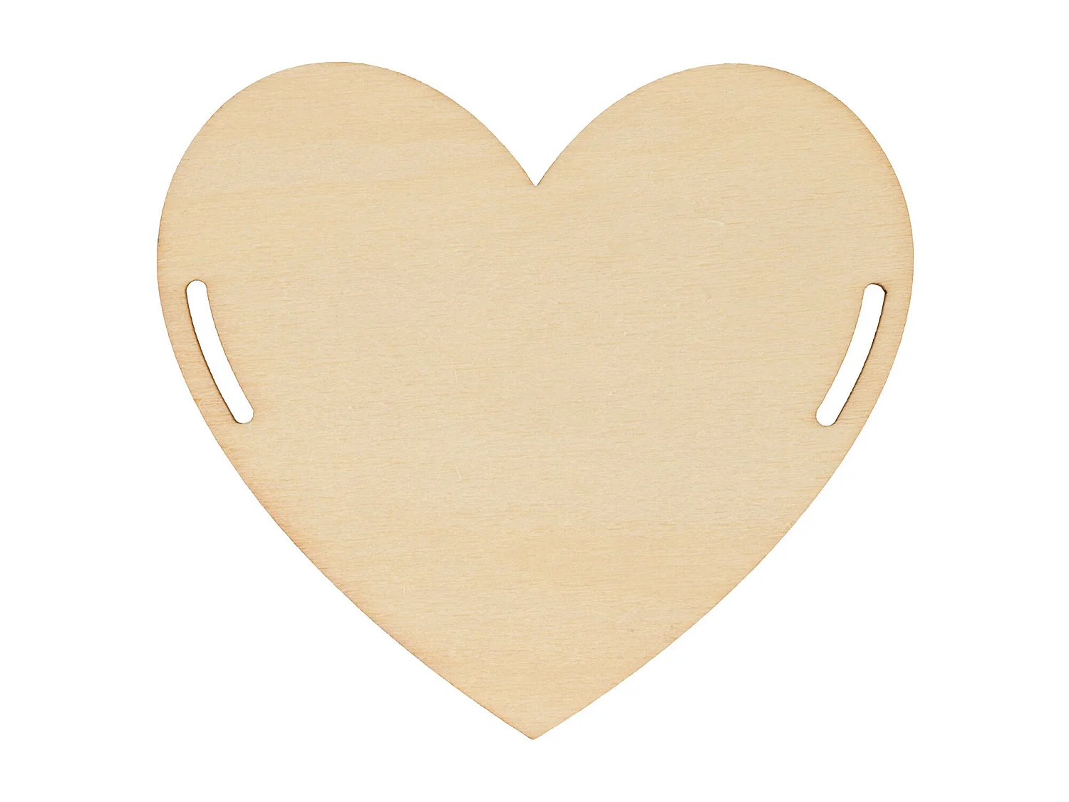 10 coeurs en bois pour guirlande