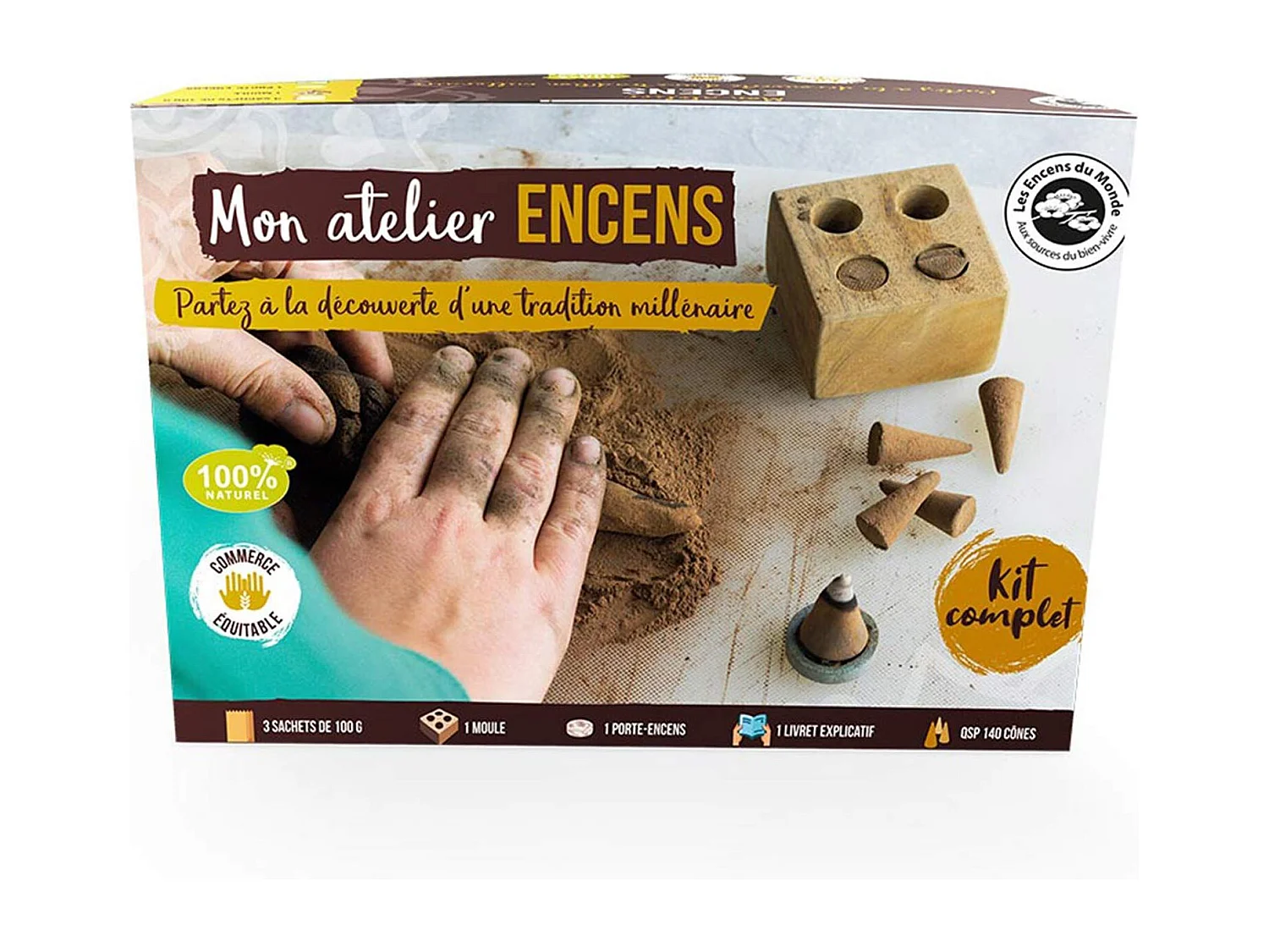 Set de bricolaje - fabricación de conos de incienso