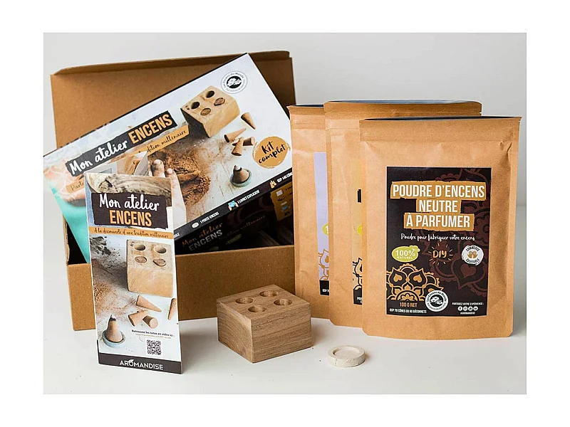 Set de bricolaje - fabricación de conos de incienso