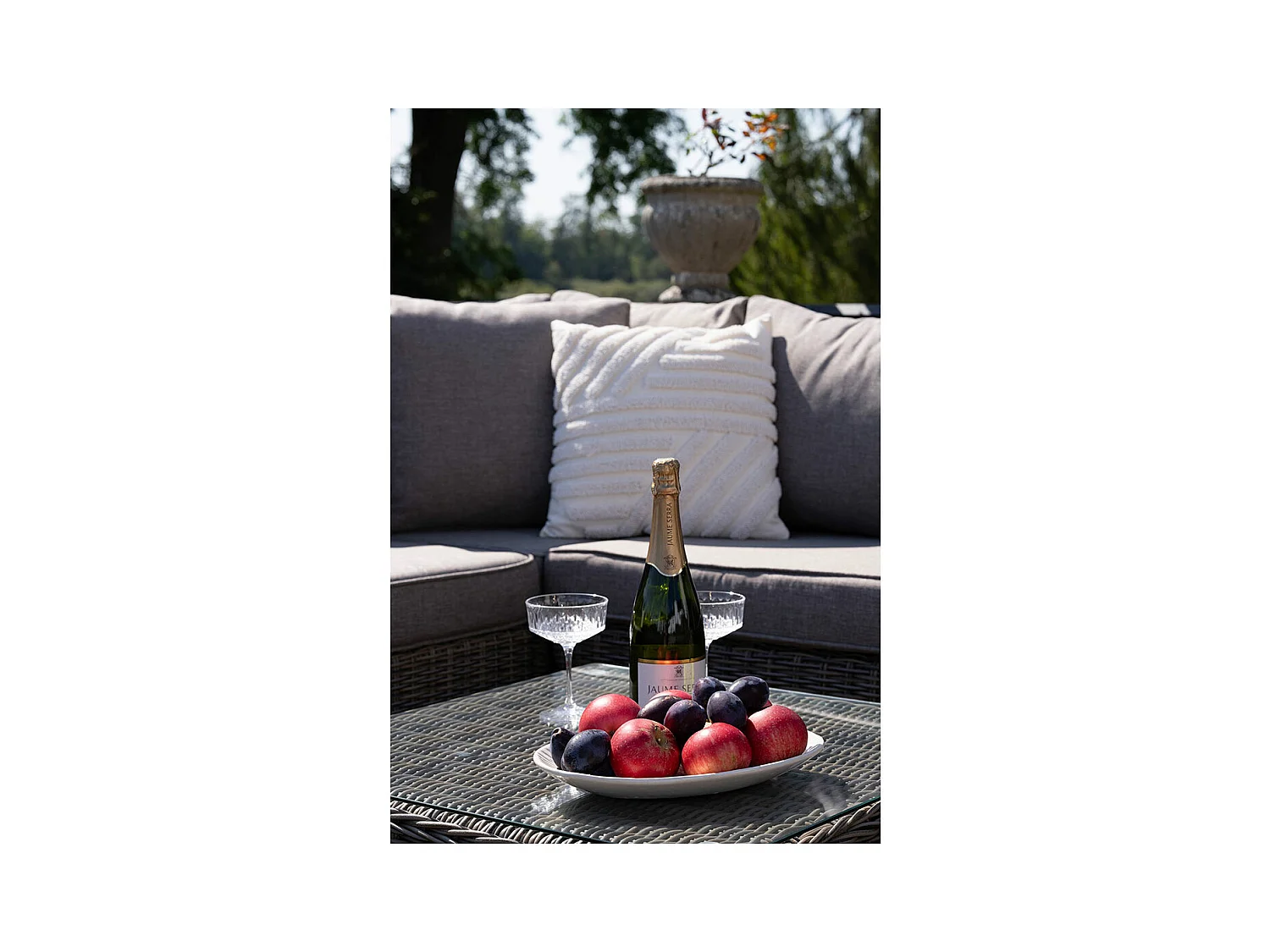 Figueira Platte 30x20x4cm weiß.