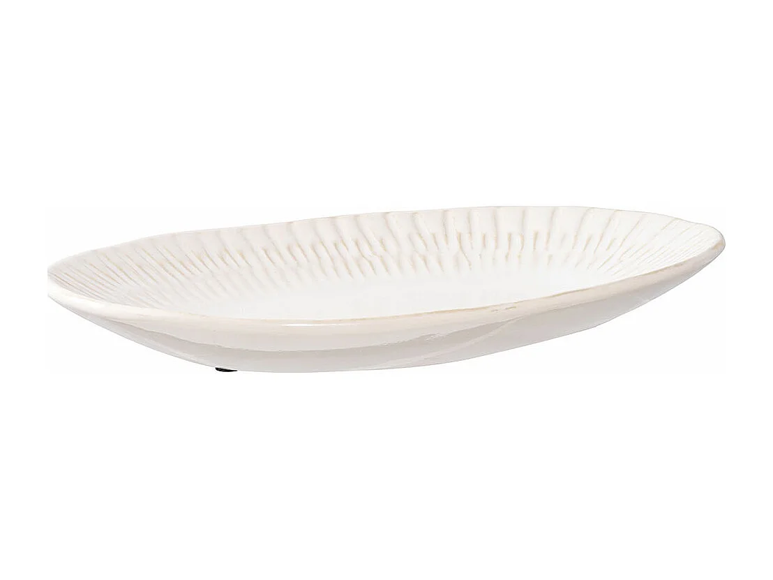 Figueira Schaal 30x20x4cm wit.