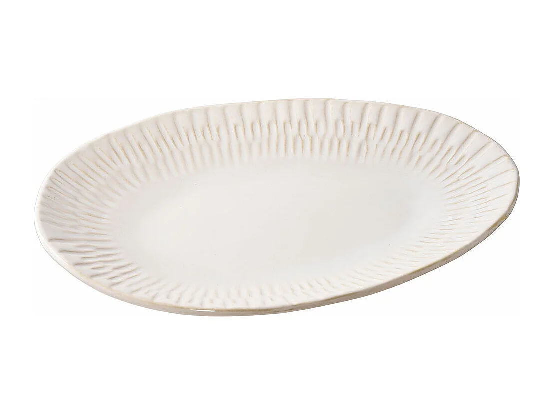 Figueira Schaal 30x20x4cm wit.